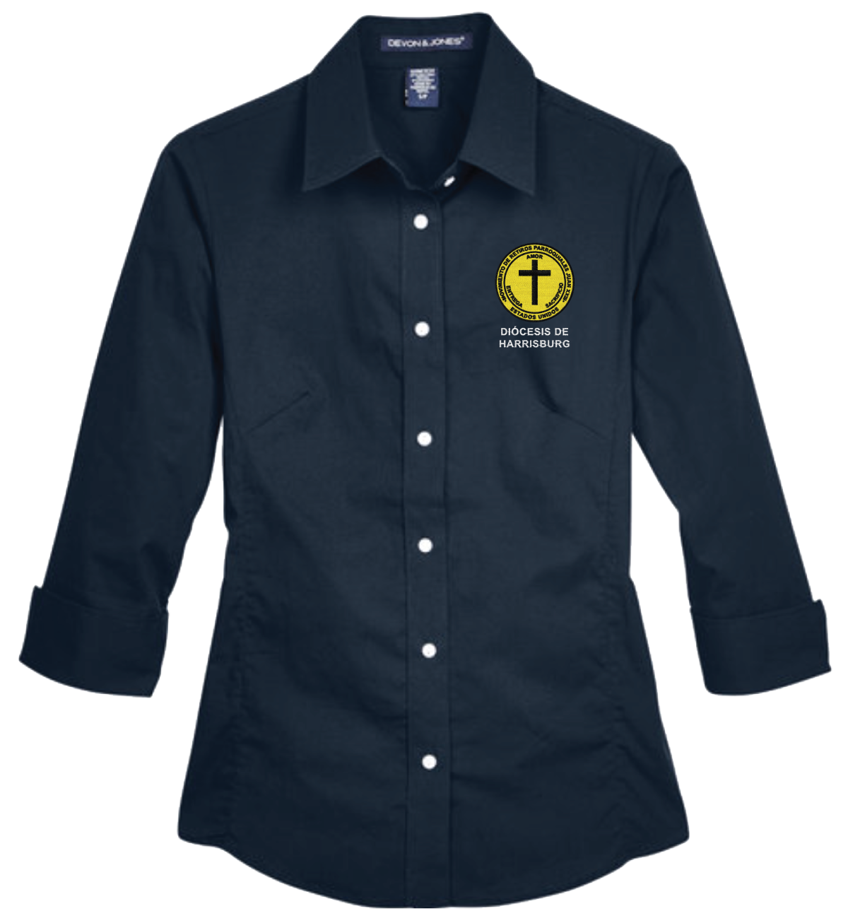 421-DressShirt-Womens Navy