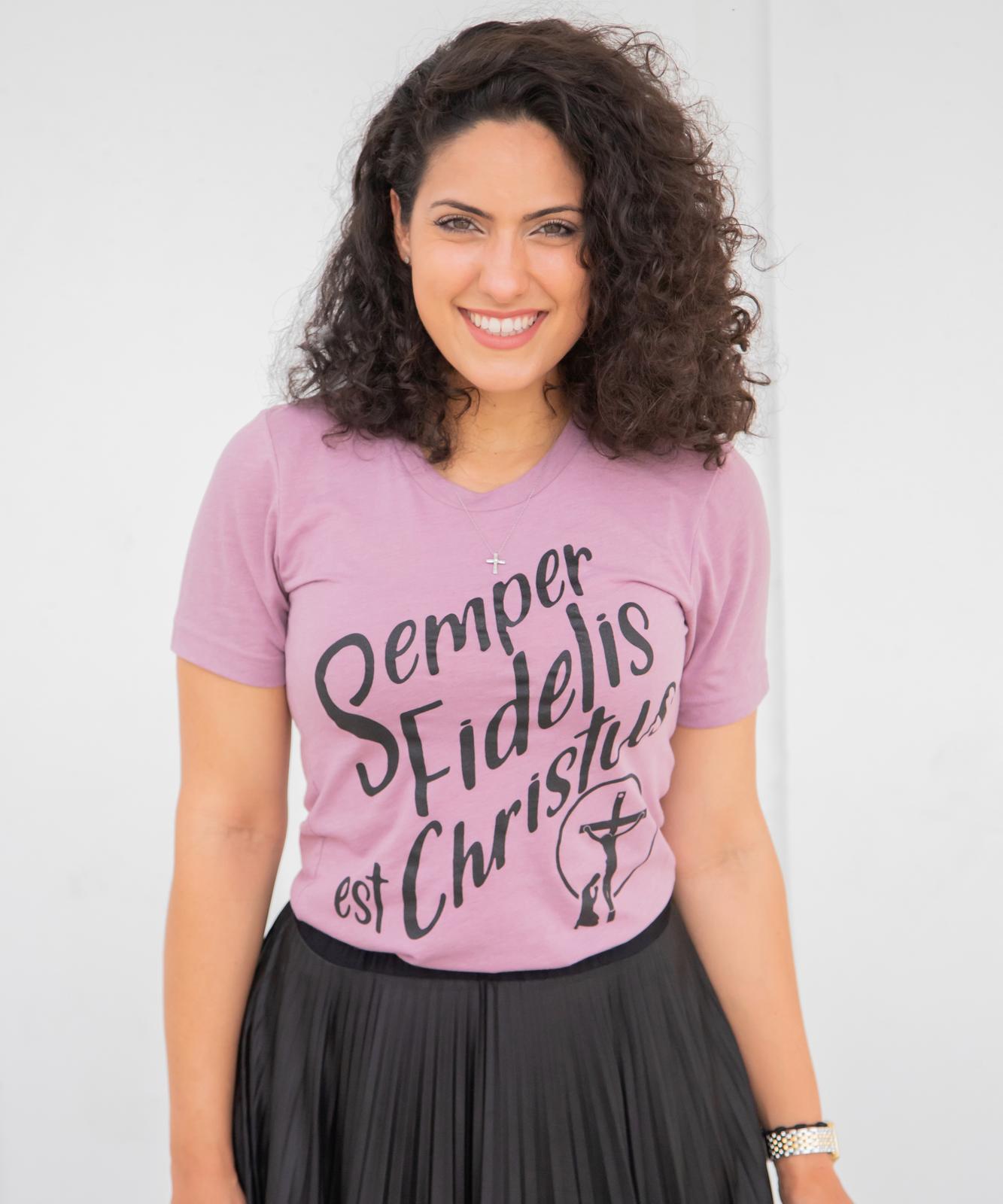 Sempers Fideles est Christus - Shirt