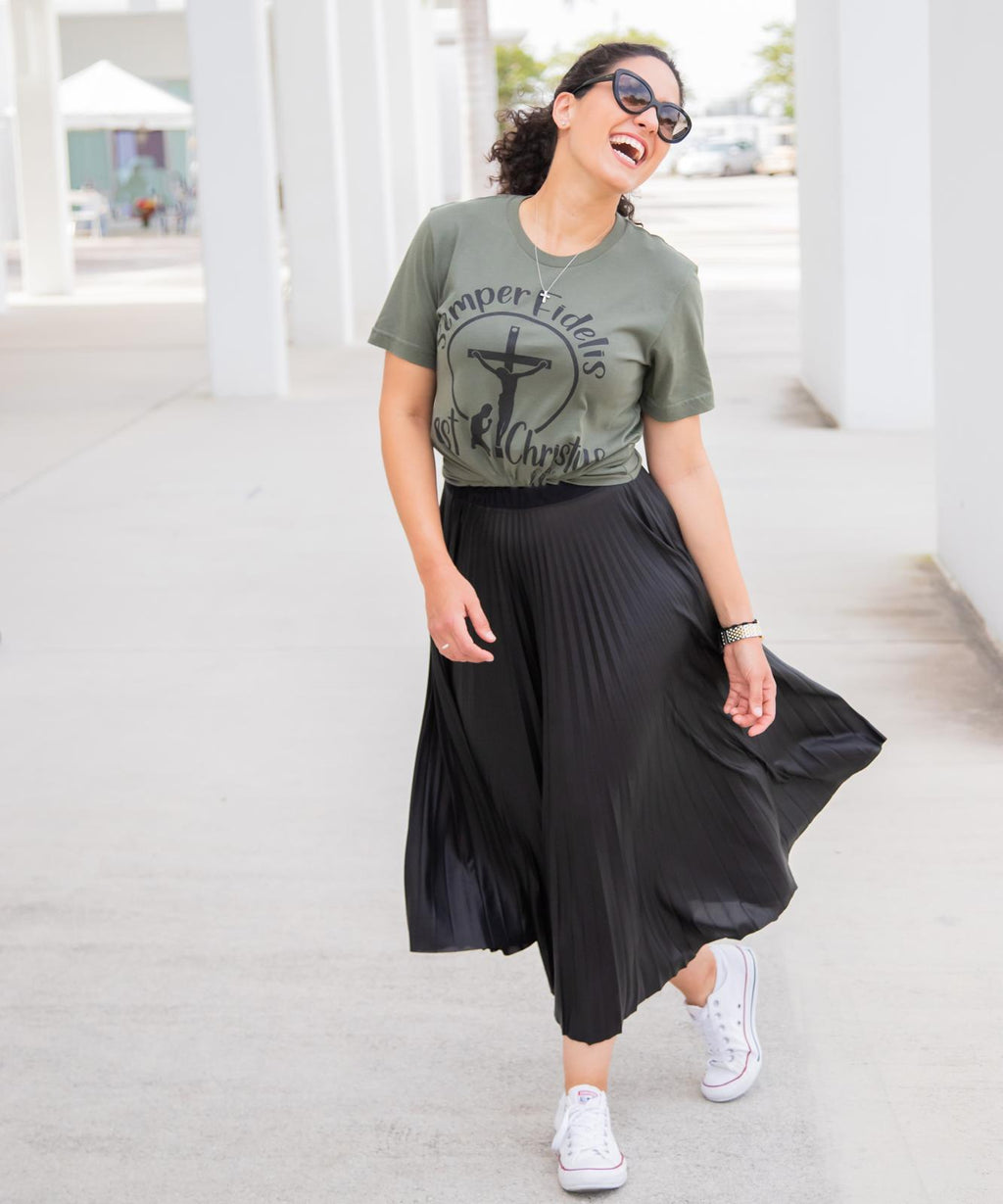 Sempers Fideles est Christus - Shirt