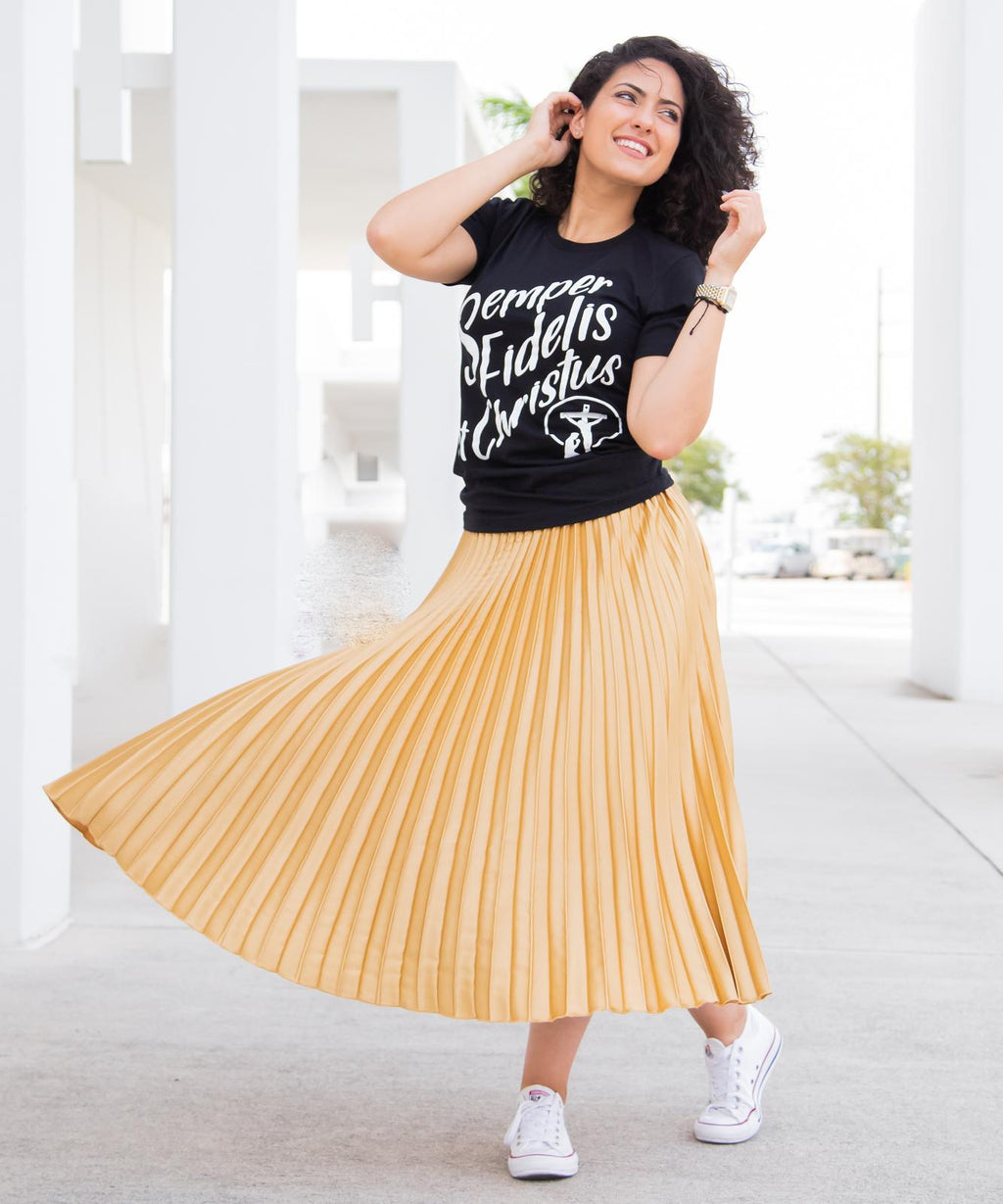 Sempers Fideles est Christus - Shirt