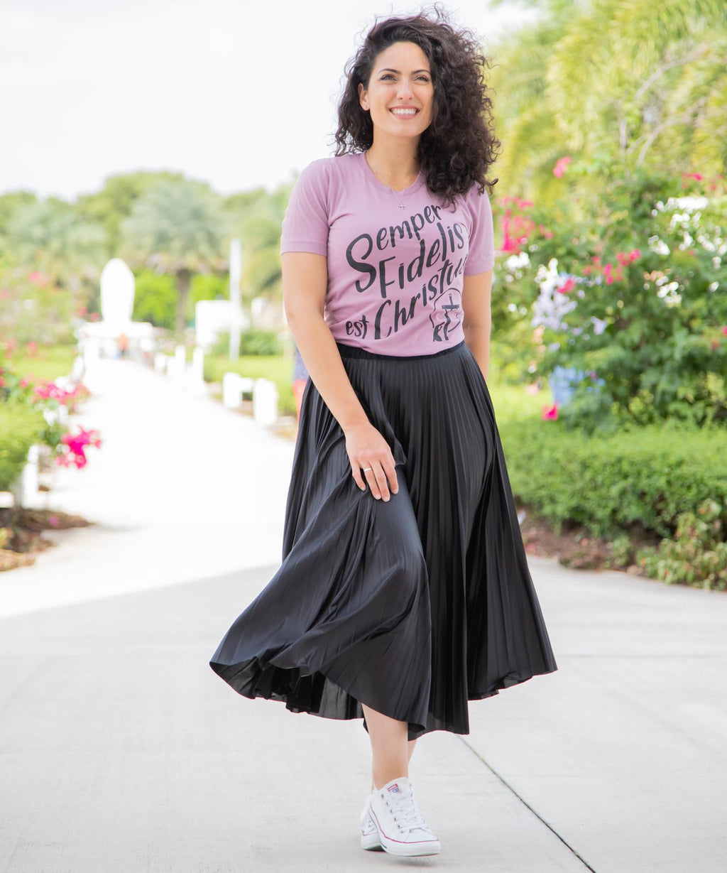 Sempers Fideles est Christus - Shirt