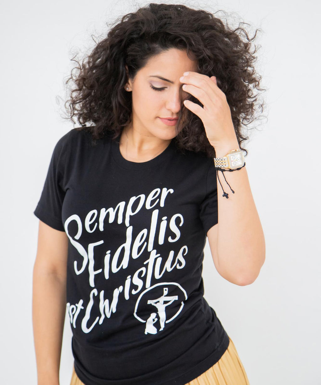 Sempers Fideles est Christus - Shirt