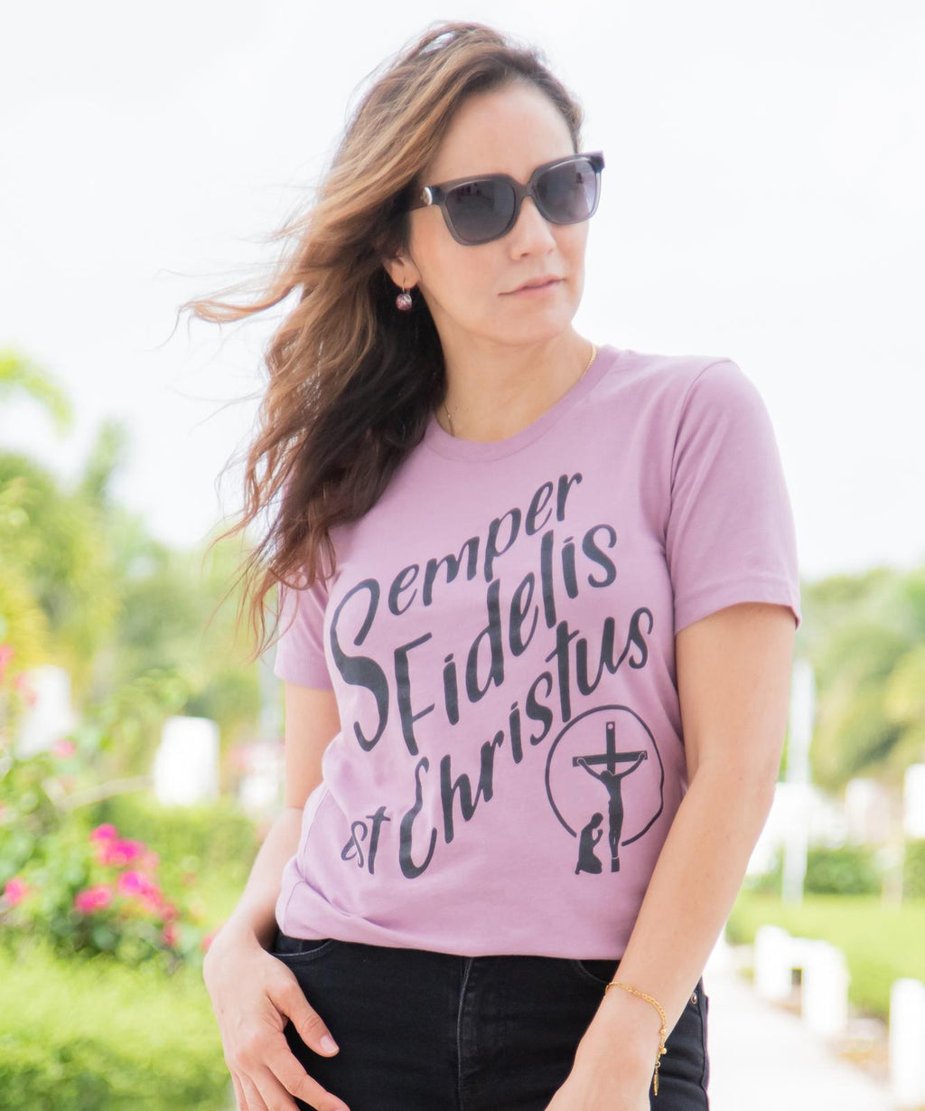 Sempers Fideles est Christus - Shirt