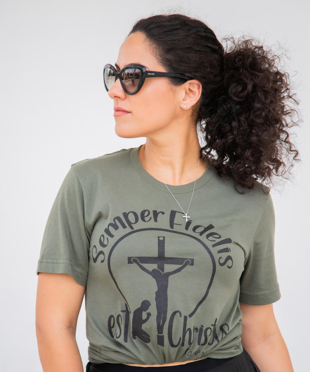 Sempers Fideles est Christus - Shirt